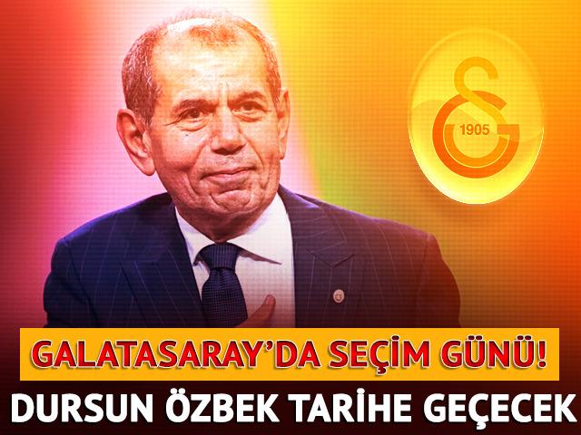 Galatasaray'da se&ccedil;im g&uuml;n&uuml;! Dursun &Ouml;zbek tarihe ge&ccedil;ecek