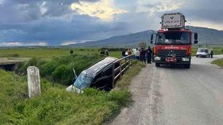 Van’ın Muradiye ilçesinde trafik kazası: 1 yaralı