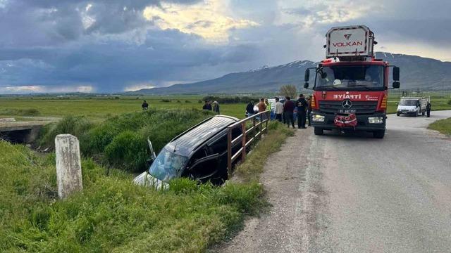 Van’ın Muradiye ilçesinde trafik kazası: 1 yaralı