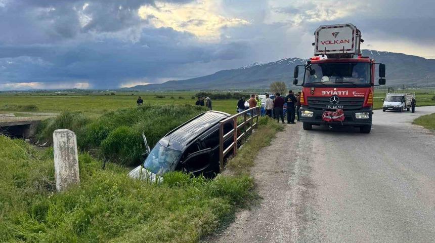 Van&rsquo;ın Muradiye il&ccedil;esinde trafik kazası: 1 yaralı