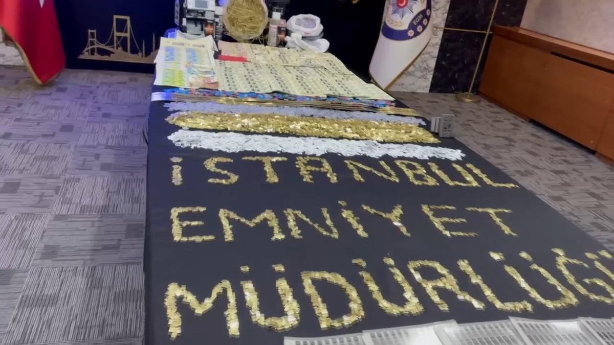 Kilolarca sahte altın ele geçirildi! Deste deste sahte dolar ve avro da var 1
