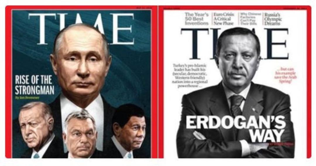 Erdoğan 2. kez Time dergisinin kapağında! Atat&uuml;rk'ten sonra ikinci lider