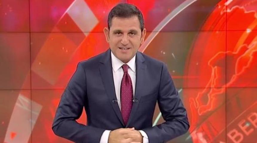 Erdoğan canlı konuşurken Fatih Portakal'dan dikkat çeken mesaj