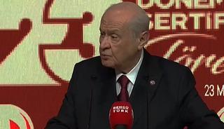 MHP lideri Devlet Bah&ccedil;eli'den a&ccedil;ıklamalar