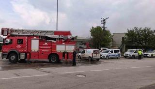 Bursa'da sunta fabrikasında yangın &ccedil;ıktı