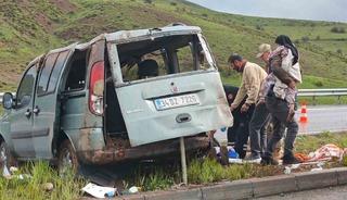 Aşkale&rsquo;de trafik kazası: 7 yaralı