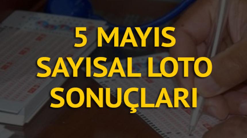 Sayısal Loto sonuçları açıklandı! 5 Mayıs Milli Piyango Sayısal Loto sonuçları sorgula!