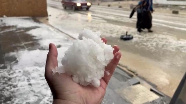 Adıyaman’da dolu yağışı hayatı olumsuz etkiledi
