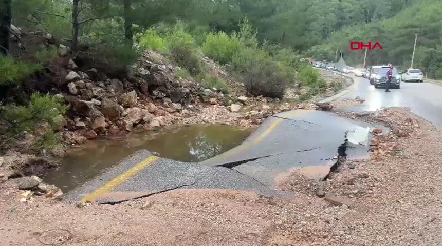 Yer: Bodrum! Ana su isale hattı patladı