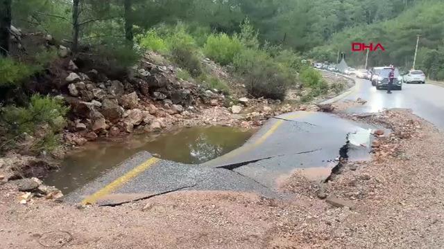 Yer: Bodrum! Ana su isale hattı patladı