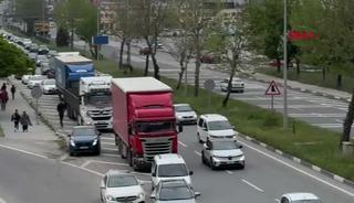 Tatilciler yola d&uuml;şt&uuml;! K&uuml;tahya trafiğinde bayram yoğunluğu