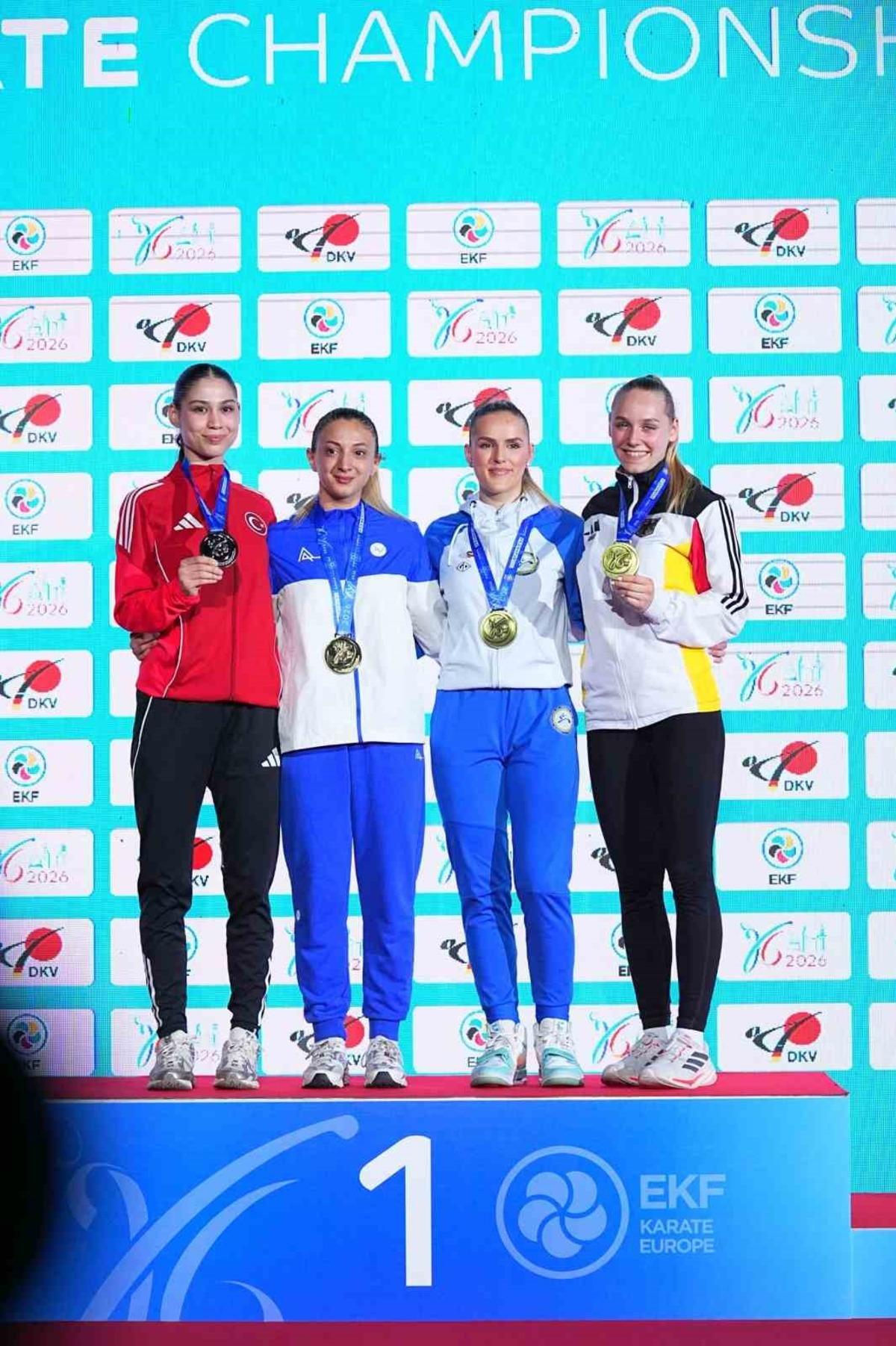 Avrupa Karate Şampiyonası’nda Zümra Rezzan İm, gümüş madalya kazandı 1