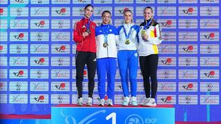 Avrupa Karate Şampiyonası’nda Zümra Rezzan İm, gümüş madalya kazandı