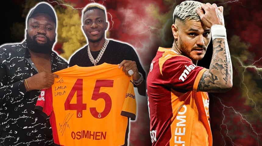 Galatasaray'da Osimhen'in arkadaşı Buchi Laba, Icardi'nin geleceğini a&ccedil;ıkladı!