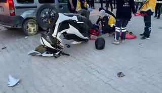 Bursa'da trafik kazası! 2 yaralı