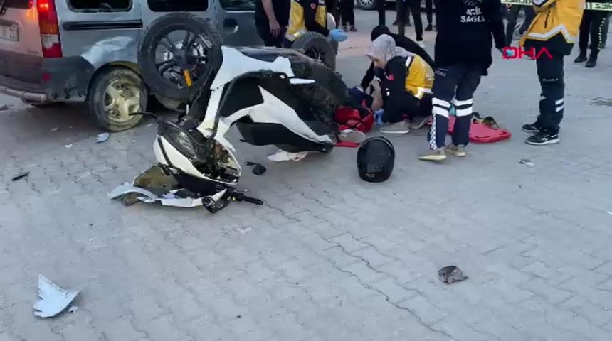 Bursa'da trafik kazası! 2 yaralı