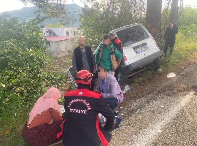 Kahramanmaraş&rsquo;ta trafik kazası: 1&rsquo;i ağır 4 yaralı 1