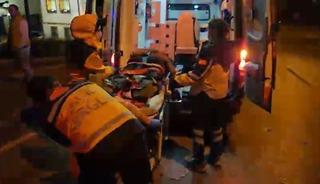 Merdivenlerden u&ccedil;an motosiklet s&uuml;r&uuml;c&uuml;s&uuml; yaralandı
