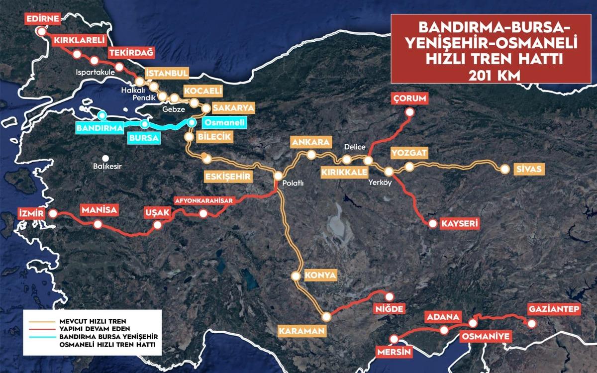 Bir il hızlı trene kavuşuyor: 2 saat 15 dakikaya d&uuml;şecek 1