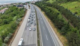 Tatilin ikinci g&uuml;n&uuml;nde TEM&rsquo;de trafik yoğun akıcı ilerliyor