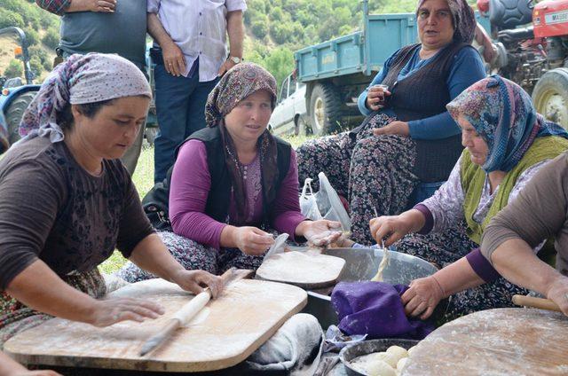 Sarıgöl'de 200 yıllık 'Olcak Dede' geleneğinde onlarca kurban kesildi