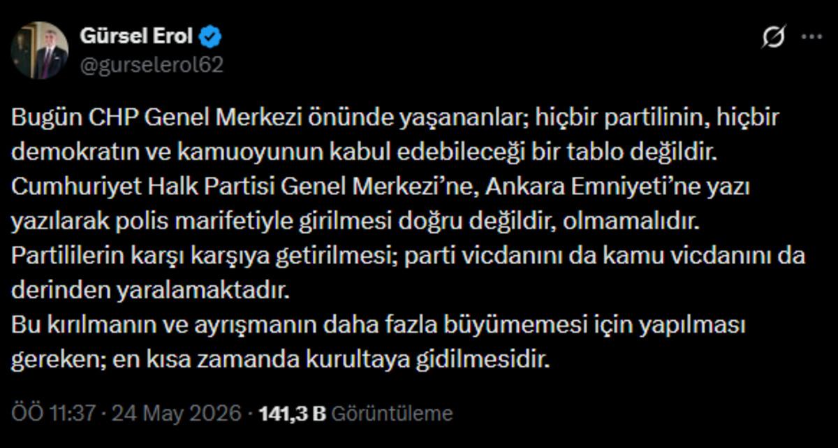 Kılıçdaroğlu nu desteklemişlerdi! "Genel Merkeze polis eşliğinde müdahale" tepkisi 7