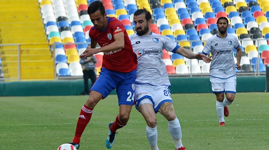 B&uuml;y&uuml;kşehir Belediye Erzurumspor Spor Toto 1. Lig play-off'larına y&uuml;kseldi!