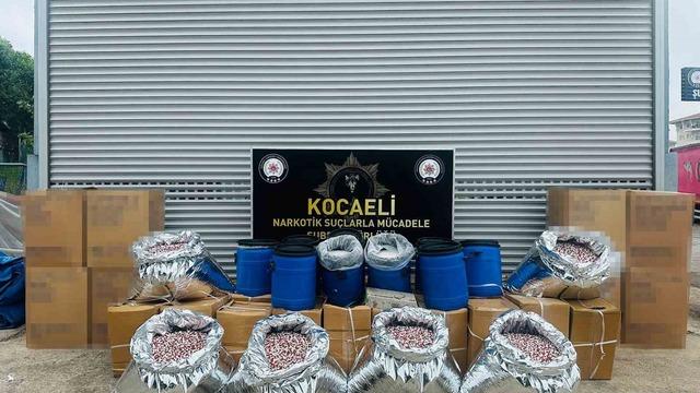 40 milyon haplık uyuşturucu üretimi son anda engellendi