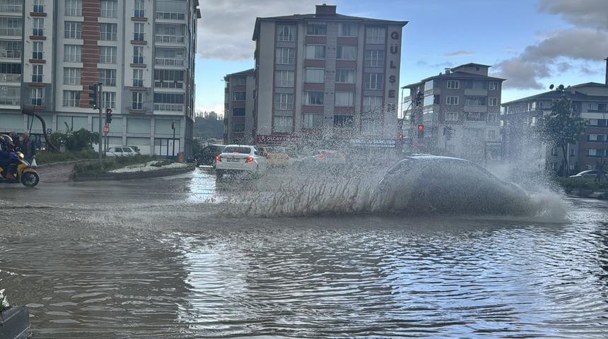 Kastamonu'da sağanak yağış