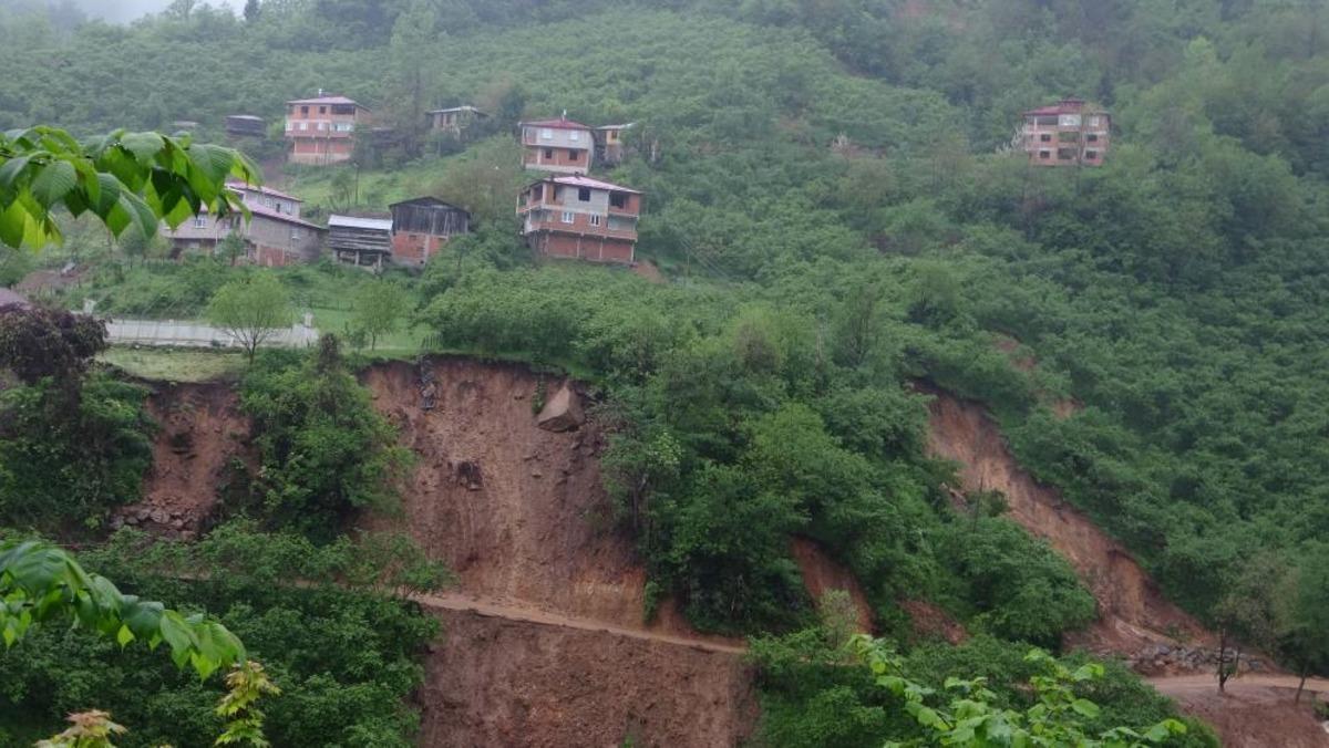 Heyelan tehlikesi altındaki evler boşaltıldı 2