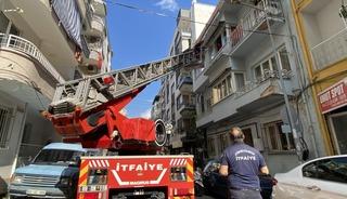 Hastanın imdadına itfaiye ekipleri yetişti
