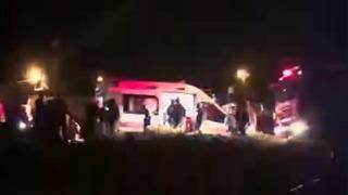 Batman’da otomobil şarampole yuvarlandı: 3’ü ağır 4 yaralı