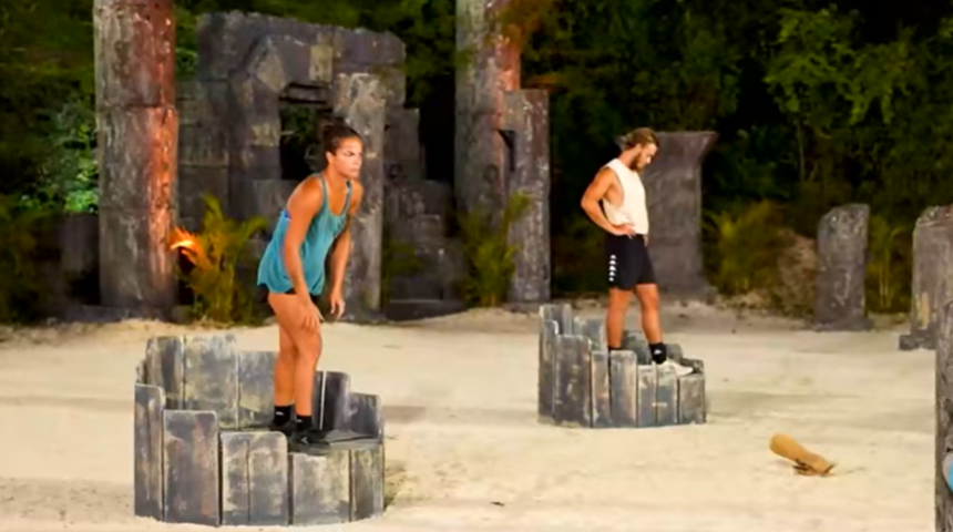 Survivor'dan elenen isim Beyza oldu! Sercan ile Beyza arasında ilgin&ccedil; anlar