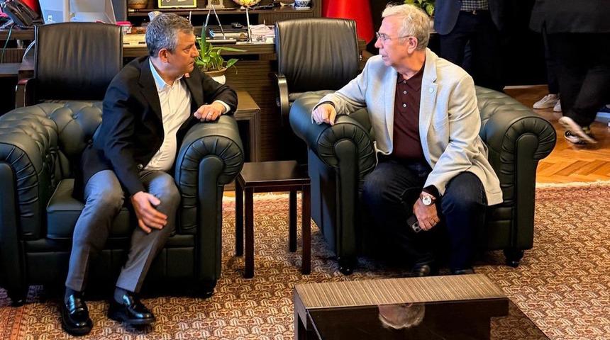 Yavaş'tan &Ouml;zel'e Meclis'te ziyaret! Kılı&ccedil;daroğlu ile g&ouml;r&uuml;şt&uuml; m&uuml;?
