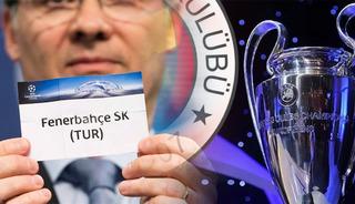 O kul&uuml;p yine listede! Fenerbah&ccedil;e'nin Şampiyonlar Ligi'ndeki rakipleri belli oldu