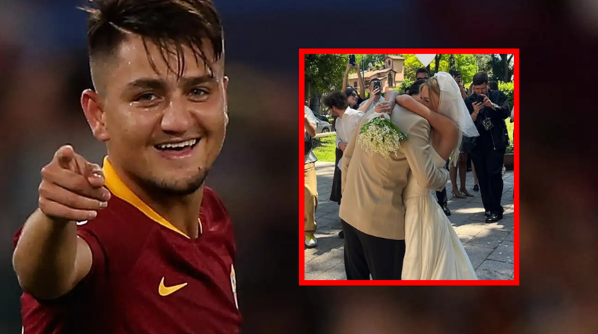 Cengiz &Uuml;nder ve Bilge Yenig&uuml;l Roma'da evlendi! İddialı gelinlik olay oldu