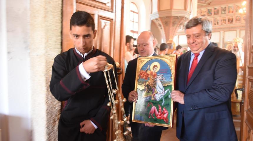 Edirne Bulgar Kilisesi'nde Aziz Georgi ayini