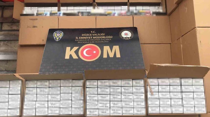D&uuml;zce&rsquo;de 11 bin adet makaron ele ge&ccedil;irildi