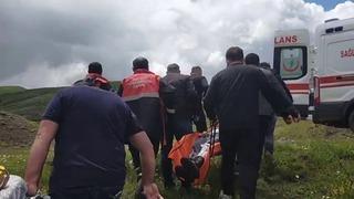 Mantar toplarken ayı saldırısına uğradı
