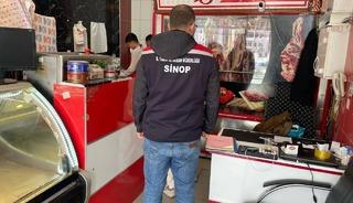 Sinop&rsquo;ta gıda g&uuml;venliği i&ccedil;in ekipler sahada