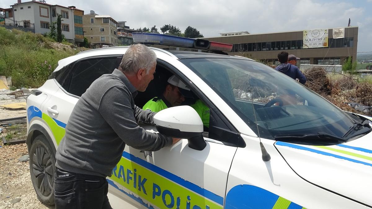 Trafik cezası yiyince polisleri tebrik etti! Nedeni şaşırttı 2