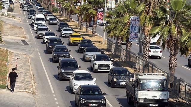 Bodrum'a bayram tatilinin ilk 3 gününde 67 bin araç giriş yaptı
