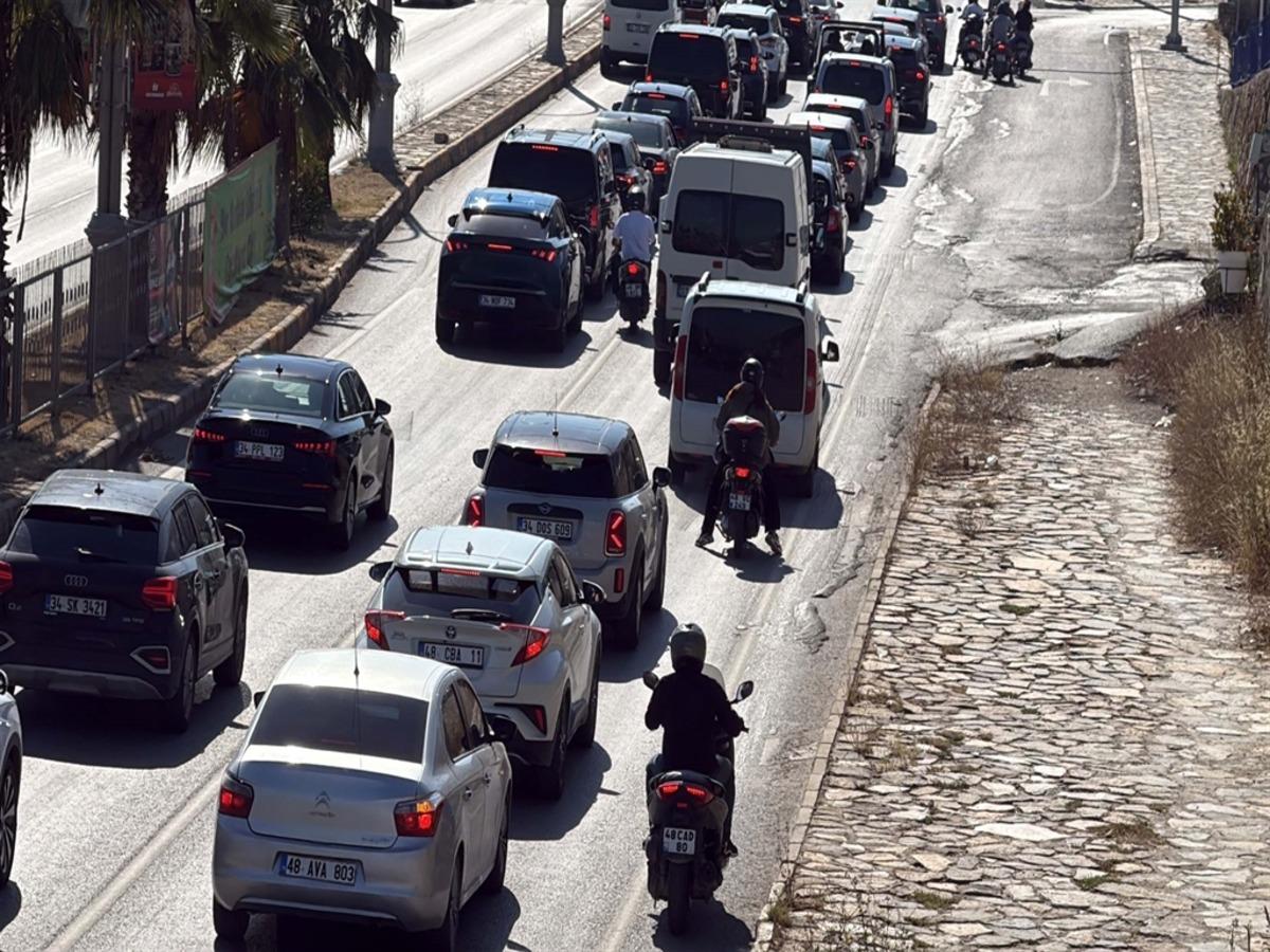 Bodrum a bayram tatilinin ilk 3 gününde 67 bin araç giriş yaptı 2