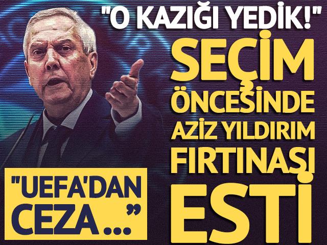 Aziz Yıldırım finansal tehlikeyi a&ccedil;ıkladı! "UEFA'dan ceza alırsınız"