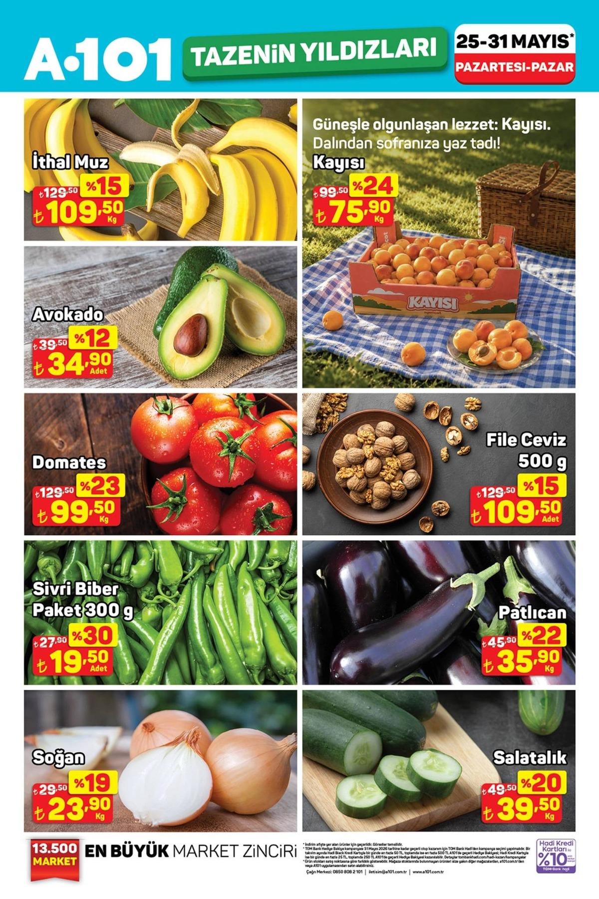 A101 Example A101 Aktüel 25 Mayıs - 31 Mayıs Kataloğu ve Ürünleri