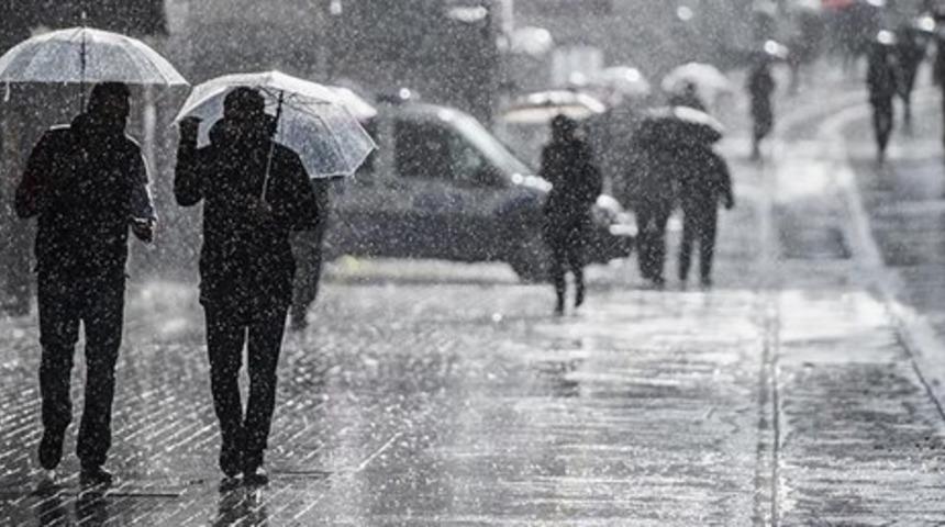 Meteoroloji'den 5 il için yağış uyarısı