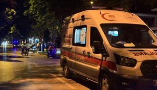 Bursa'da ref&uuml;je &ccedil;arpan motokurye &ouml;ld&uuml;