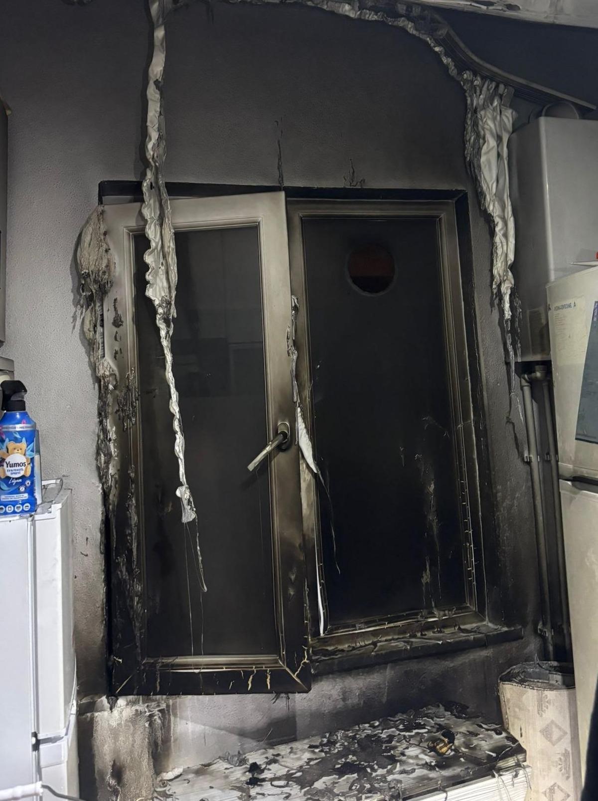 İnegöl’de dehşet anlar! Eski eşinin evinin içine molotofkokteyli attı 3