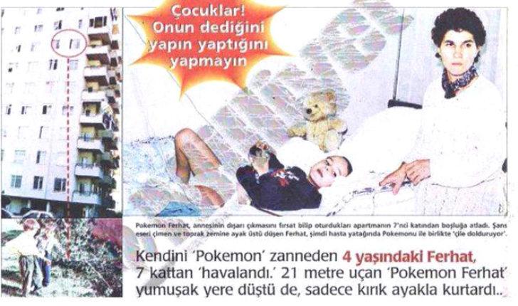 'Ben Pokemonum' deyip camdan atlayan Ferhat büyüdü! İşte son hali G1