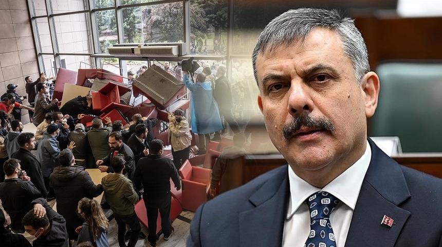 Bakan &Ccedil;ift&ccedil;i'den CHP Genel Merkezi a&ccedil;ıklaması: Polis, CHP y&ouml;netiminin talebiyle girdi
